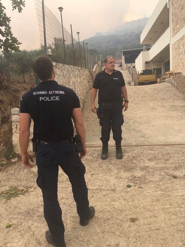 Μάχη με τις φλόγες και στον νομό Χανίων