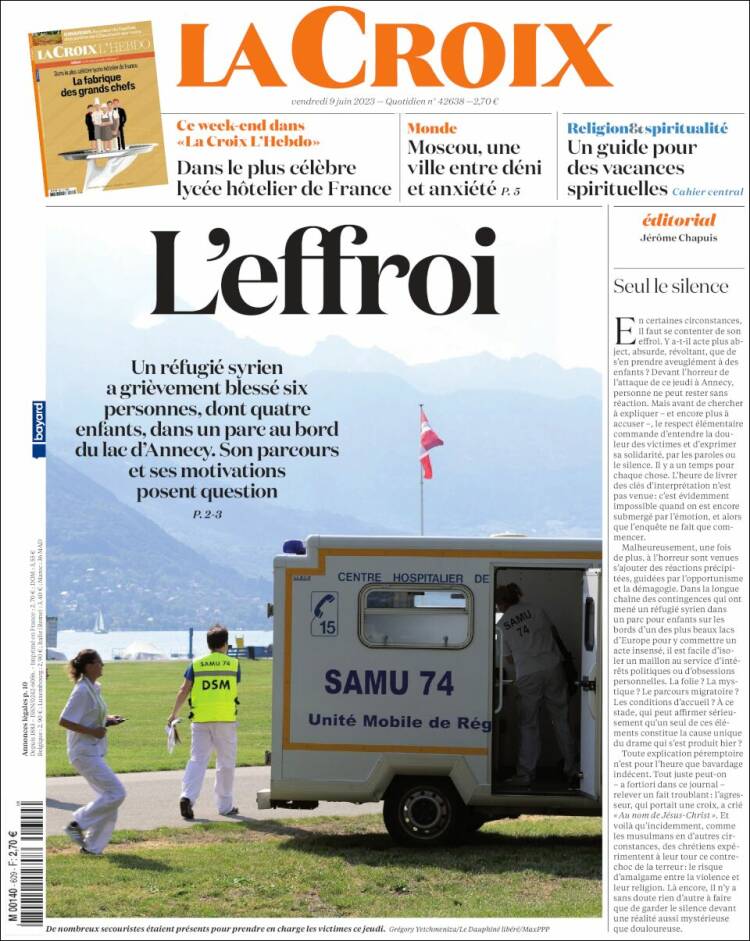 Ανασκόπηση διεθνούς Τύπου 9.6.2023