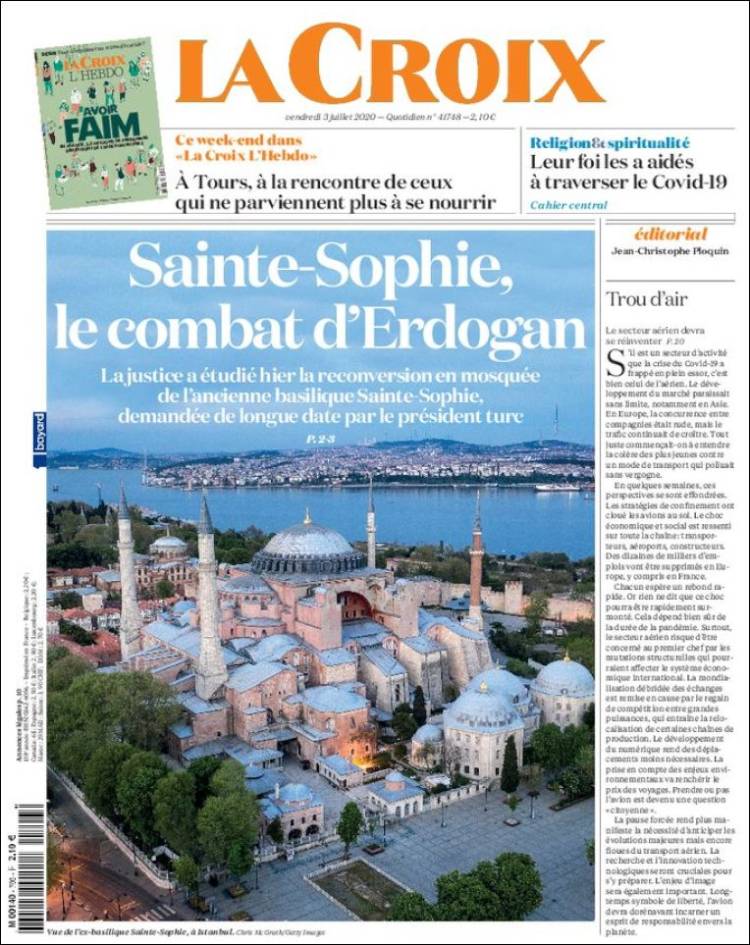Ανασκόπηση διεθνούς Τύπου [3.7.2020]