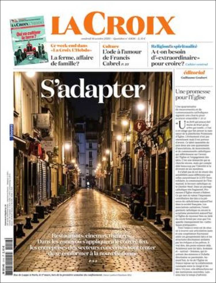 Ανασκόπηση διεθνούς Τύπου 16.10.2020