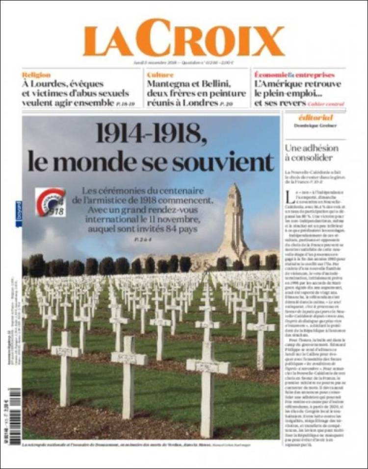 Ανασκόπηση διεθνούς Τύπου 05.11.2018