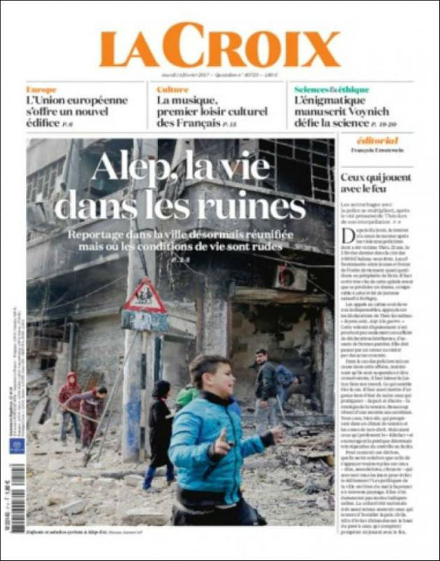 Ανασκόπηση διεθνούς Τύπου – 14.02.2017
