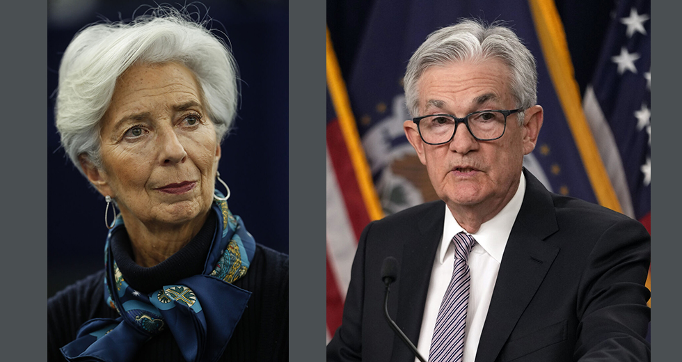 Επιτόκια: η Fed φρενάρει, η ΕΚΤ επιμένει…