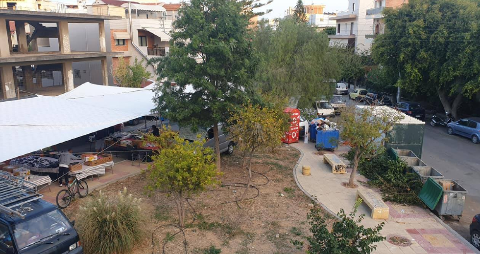 Ηράκλειο: Η λαϊκή… εισέβαλε στο πάρκο