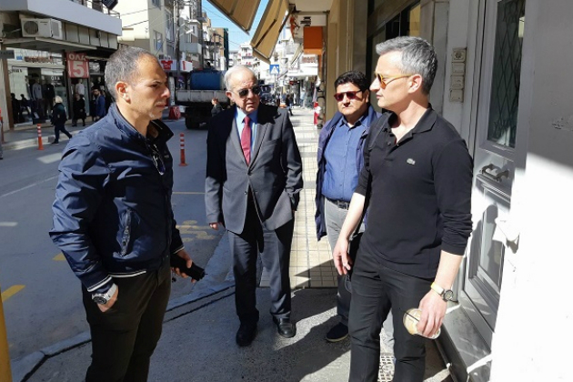Αυτοψία στα έργα του κέντρου από τον δήμαρχο Ηρακλείου