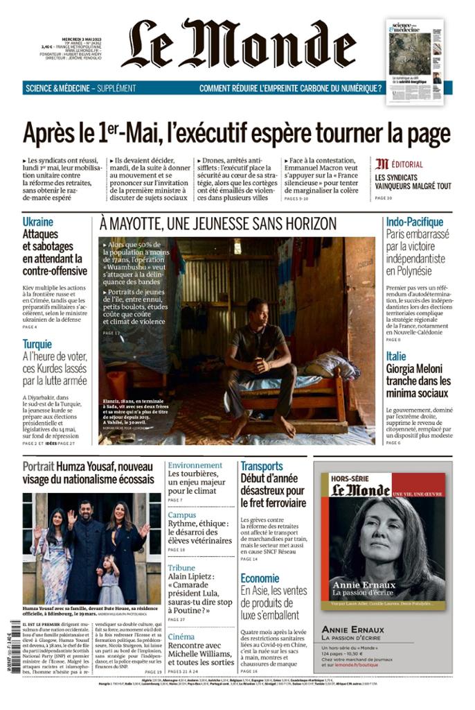 Ανασκόπηση διεθνούς Τύπου 2.5.2023