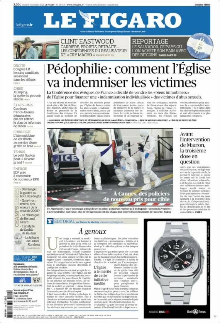 Ανασκόπηση διεθνούς Τύπου 9.11.2021