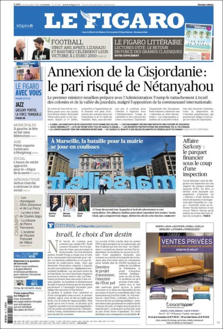 Ανασκόπηση διεθνούς Τύπου 2.7.2020