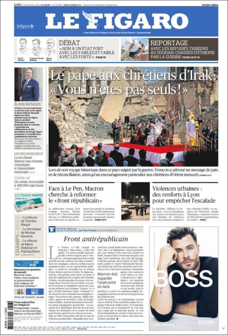 Ανασκόπηση διεθνούς Τύπου 8.3.2021