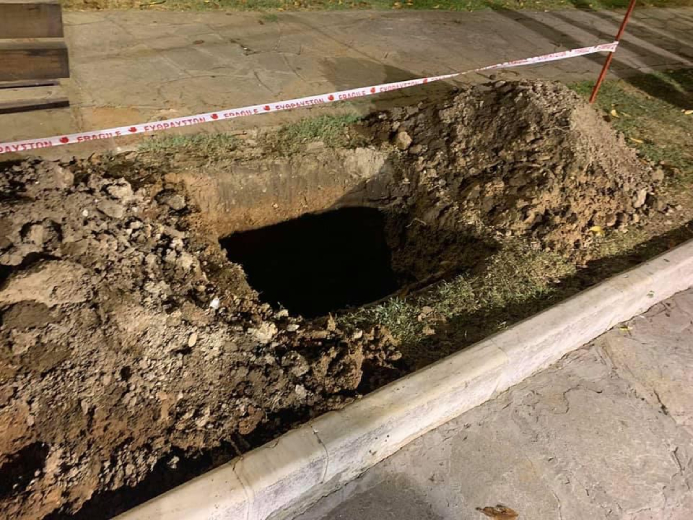 Προπατζής… κατέστρεψε το πάρκο του Λευκού Πύργου!