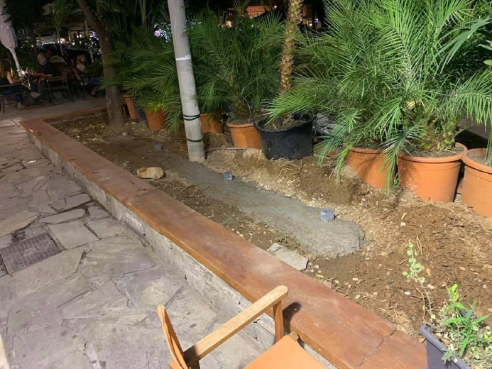 Προπατζής… κατέστρεψε το πάρκο του Λευκού Πύργου!