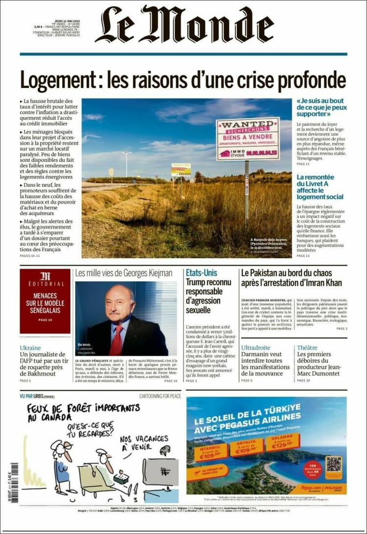 Ανασκόπηση διεθνούς Τύπου 11.5.2023