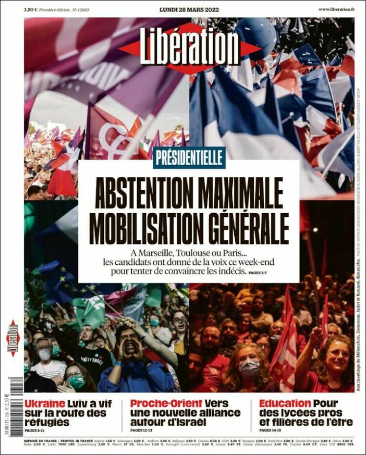 Ανασκόπηση διεθνούς Τύπου 28.3.2022