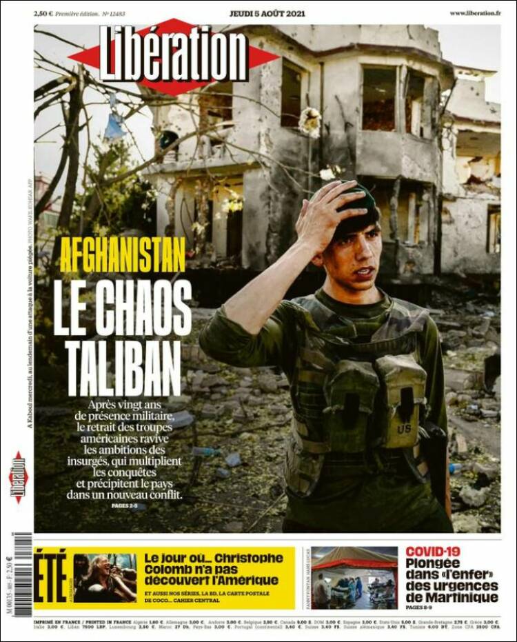 Ανασκόπηση διεθνούς Τύπου 5.8.2021