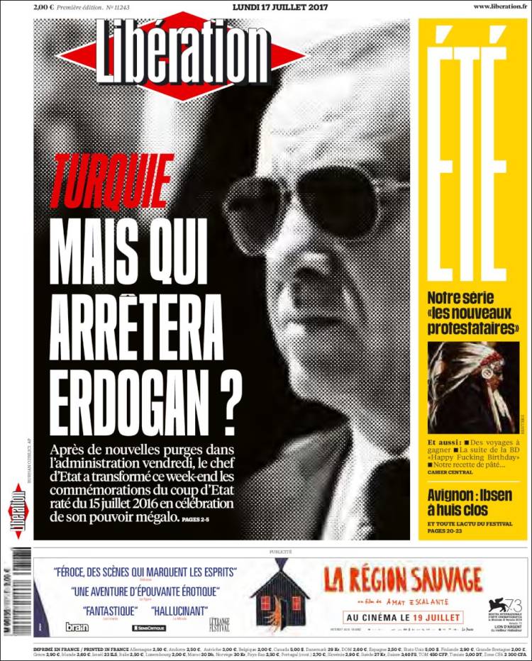Ανασκόπηση διεθνούς Τύπου 17.07.2017