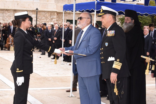 Οι νέοι σημαιοφόροι του Λιμενικού Σώματος