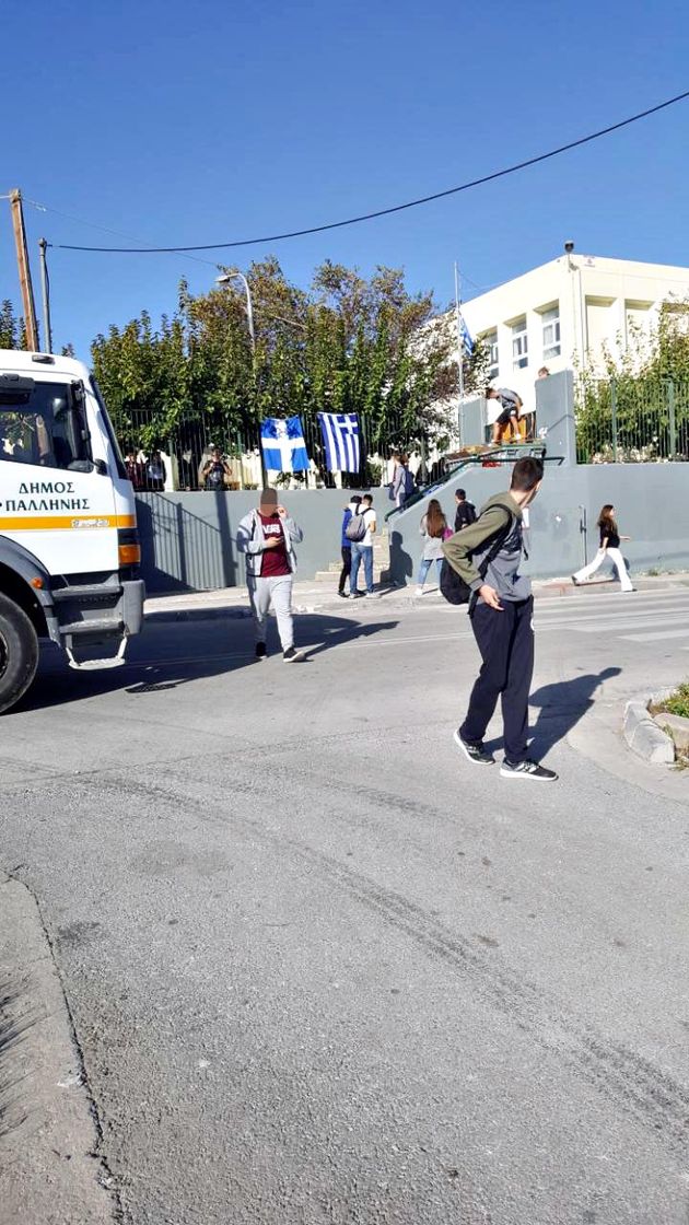 Μαθητική κατάληψη με εθνικιστικό προσανατολισμό