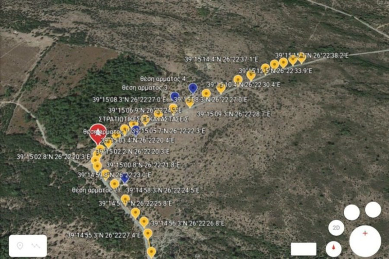 Στρατιωτικά ευαίσθητη η περιοχή που έχει επιταχθεί στο Μανταμάδο Λέσβου;