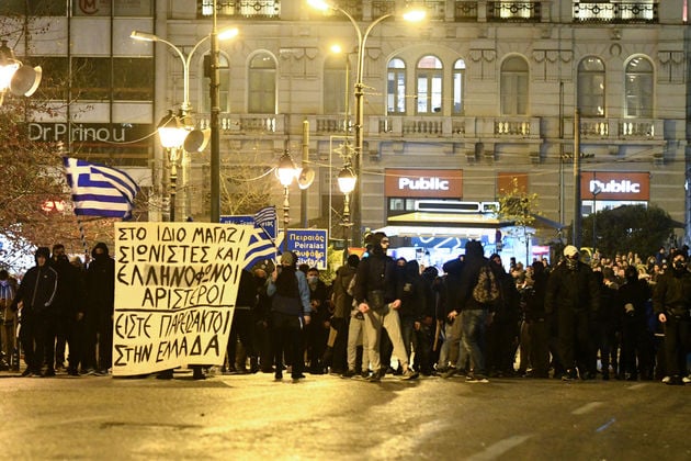 Η πλατεία δεν ήταν γεμάτη