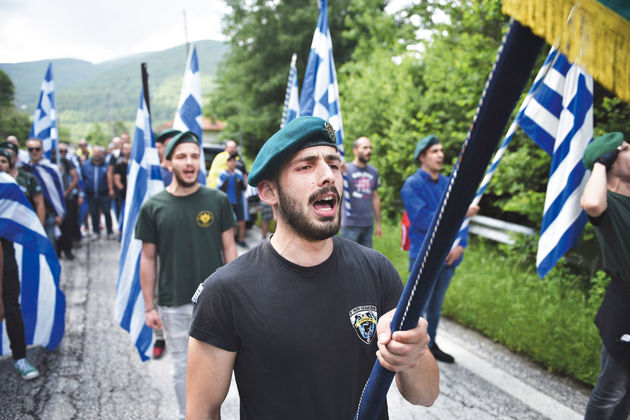O δρόμος πέρα από τις Πρέσπες
