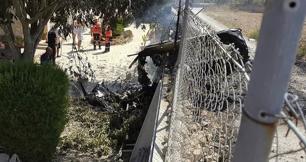 Φονική σύγκρουση αεροπλάνου με ελικόπτερο στη Μαγιόρκα