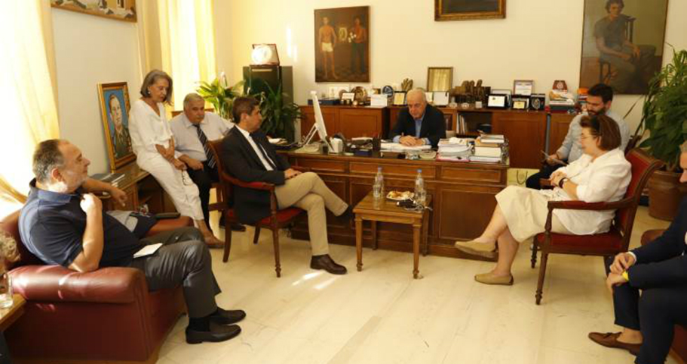 Στο Ηράκλειο η υπουργός Πολιτισμού Λίνα Μενδώνη