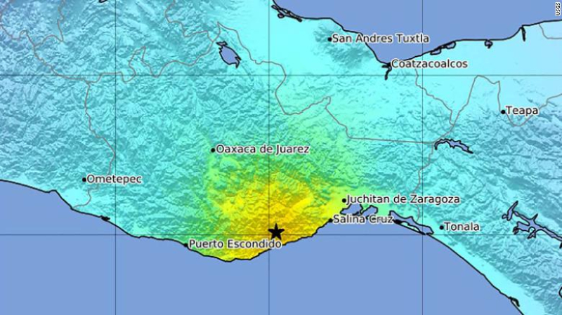 Ισχυρός σεισμός στο νότιο Μεξικό