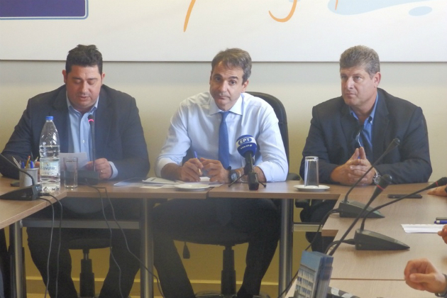 Ολοκληρώθηκε η περιοδεία Μητσοτάκη στην Κρήτη