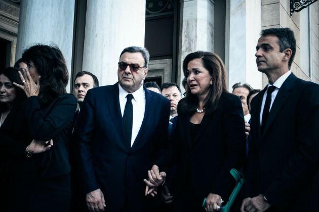 Ύστατο αντίο στον Κωνσταντίνο Μητσοτάκη