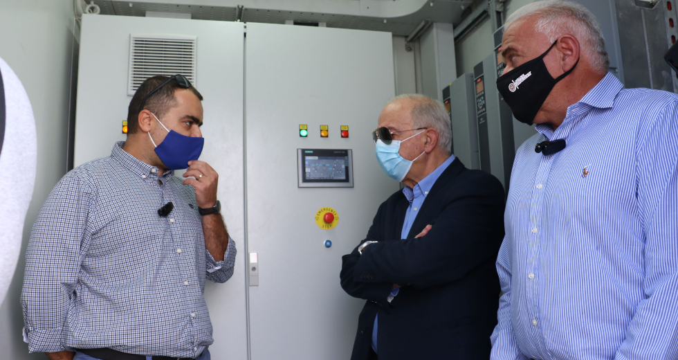 Εγκαινιάστηκε η μονάδα αφαλάτωσης του Δήμου Ηρακλείου στην Φοινικιά