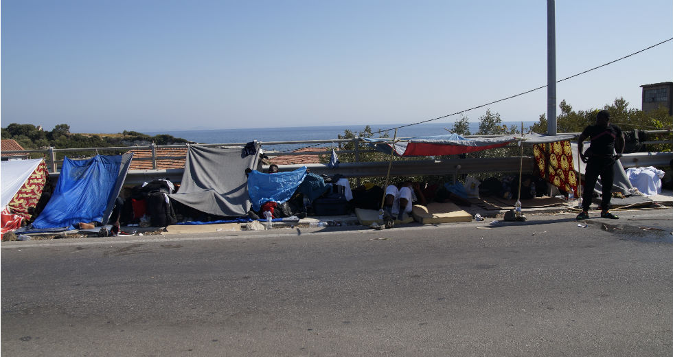 Στους δρόμους της Μυτιλήνης