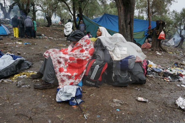 Καταγγελία για συνθήκες εμπόλεμης ζώνης στη Μόρια Μυτιλήνης