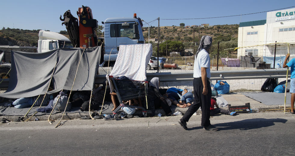 Στους δρόμους της Μυτιλήνης