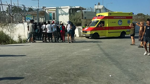 Κατεστάλη η εξέγερση στη Μόρια – Δεν υπάρχουν τραυματίες