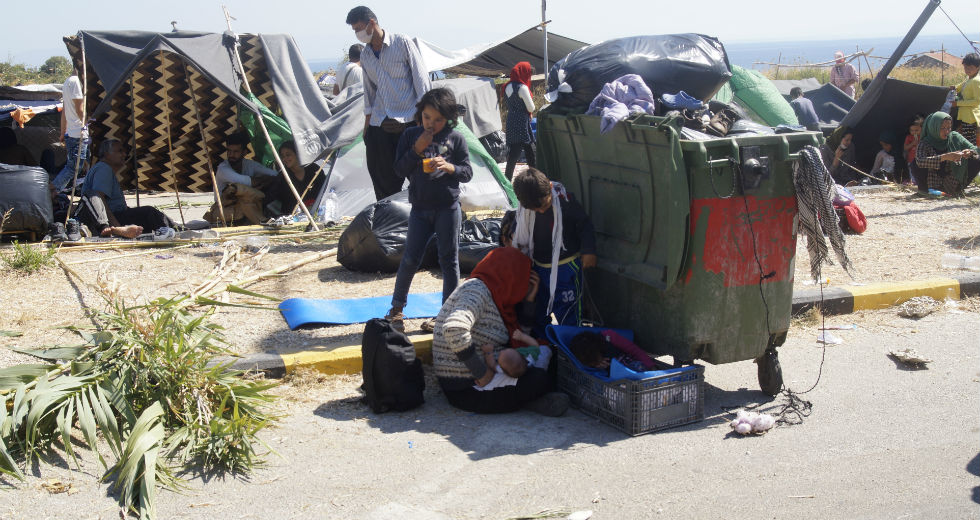 Στους δρόμους της Μυτιλήνης