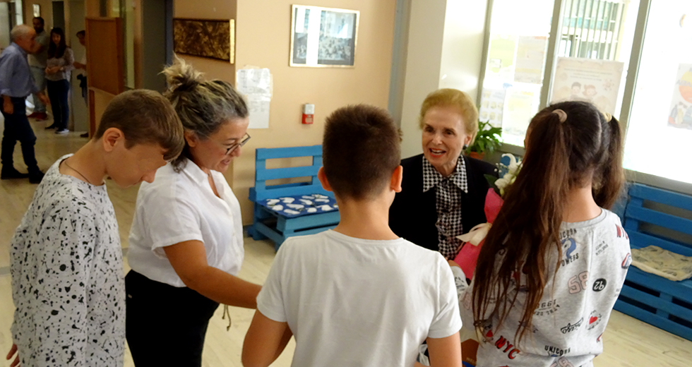 Ηράκλειο: Μαθητές τιμούν τον Σπύρο Μουστακλή