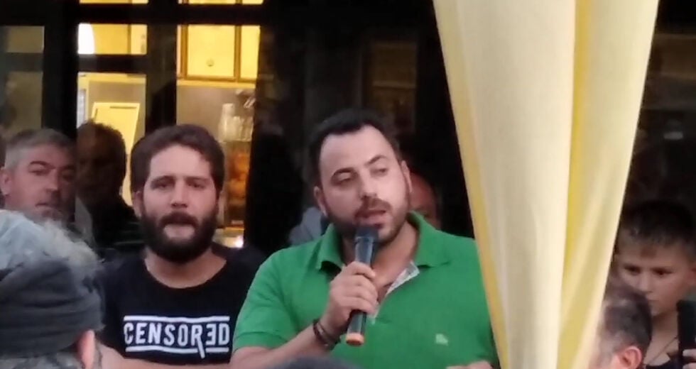 «Νύχτα Κρυστάλλων» στο Τυμπάκι (Με άρωμα Κασιδιάρη)