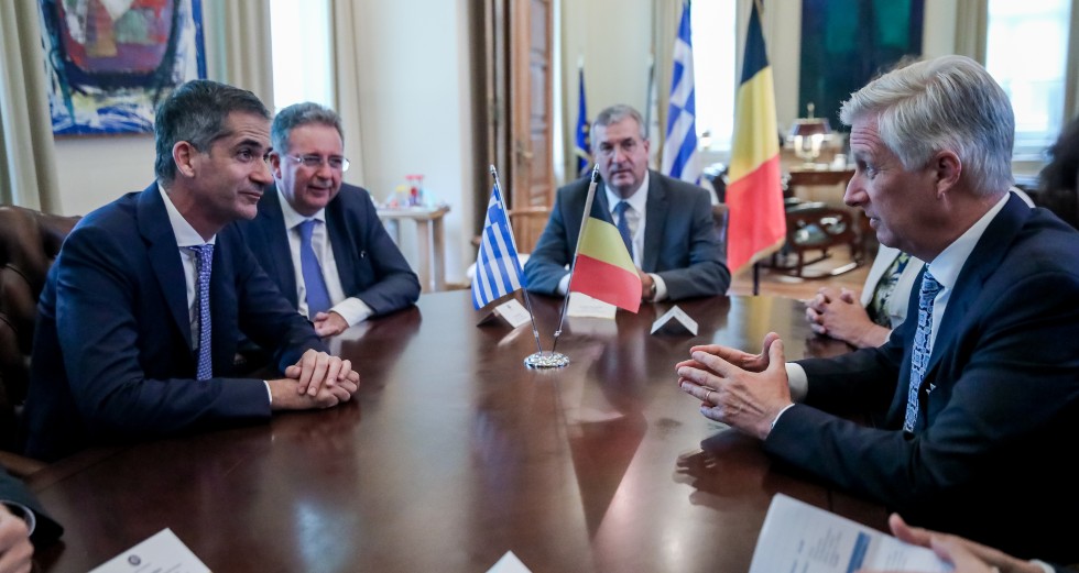 Σε ΠτΔ και Μαξίμου το βασιλικό ζεύγος του Βελγίου