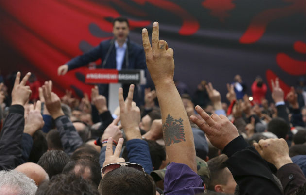 Μεγάλη διαδήλωση μέχρι να πέσει η κυβέρνηση της Αλβανίας
