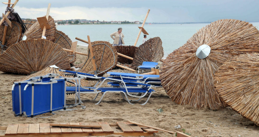 Το αποτύπωμα της καταστροφής στη Χαλκιδική