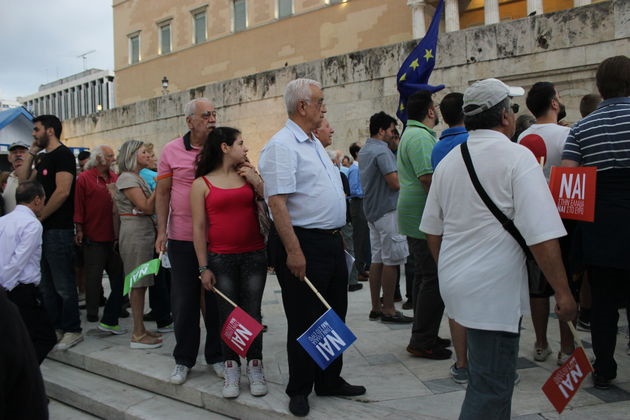 Δυο Ελλάδες στην κάλπη