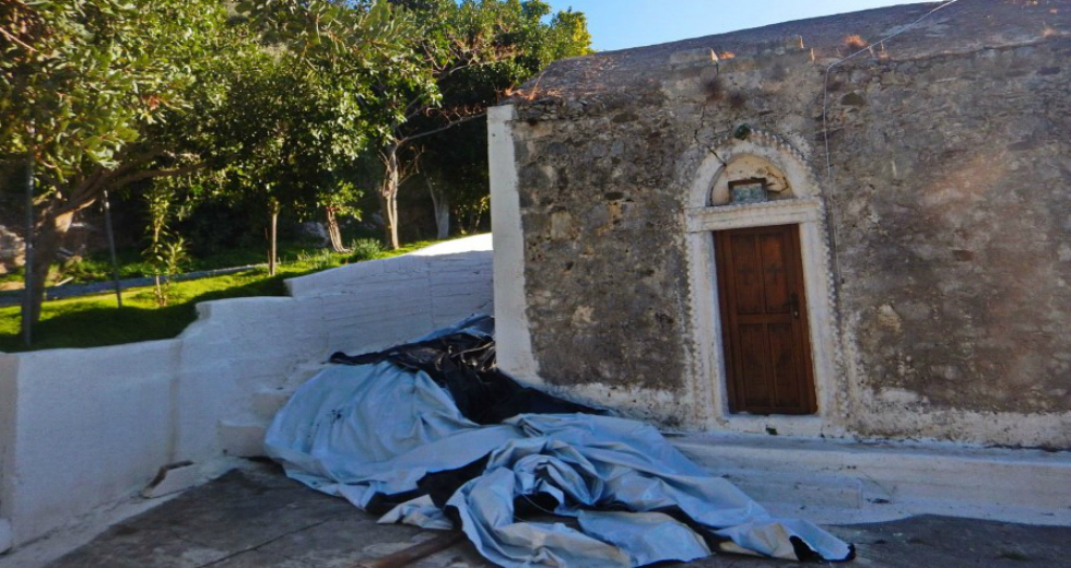 Ηράκλειο: Ναός 1.100 ετών κινδυνεύει με κατάρρευση