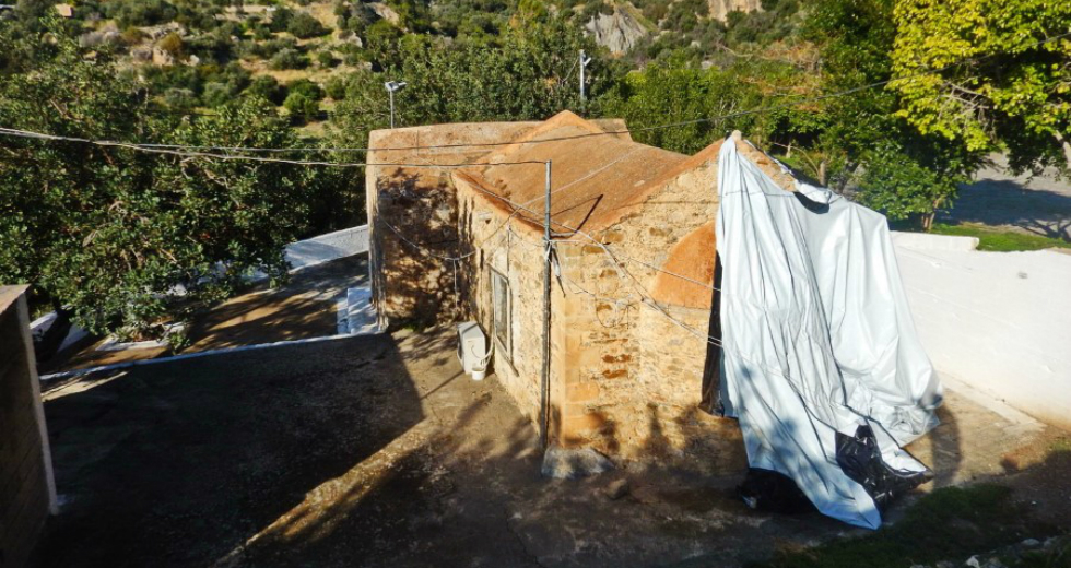 Ηράκλειο: Ναός 1.100 ετών κινδυνεύει με κατάρρευση