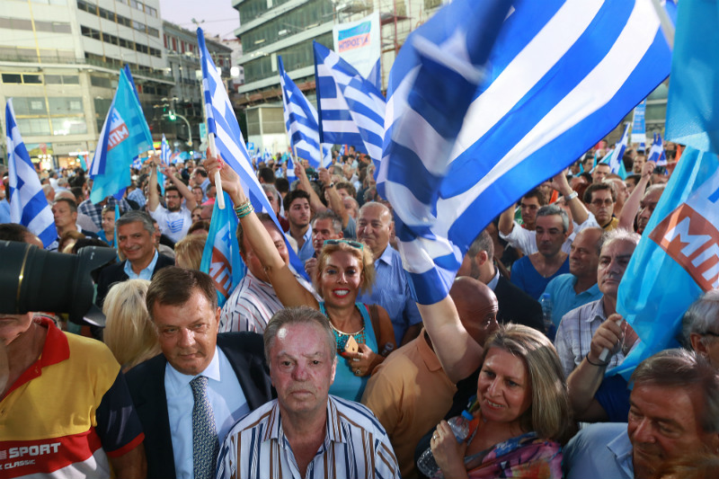 Ισχυρή εντολή τετραετίας ζήτησε ο Β. Μεϊμαράκης
