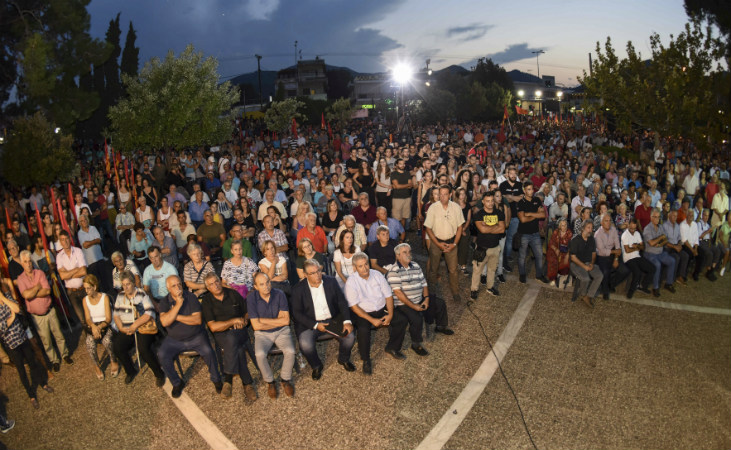Κουτσούμπας: «Προαναγγελθέν έγκλημα» η πυρκαγιά στο Μάτι
