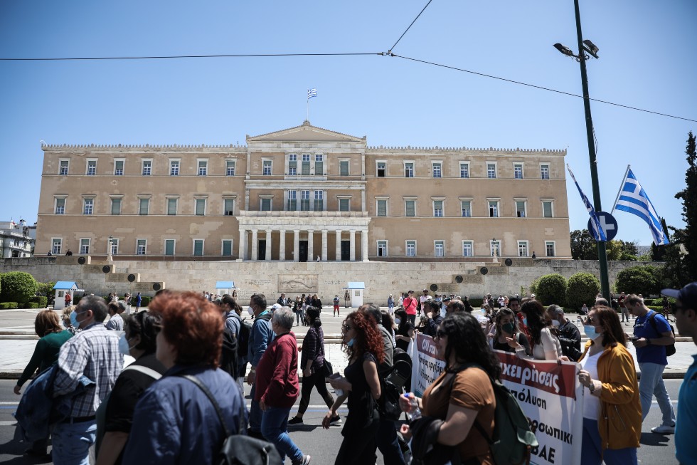 Στους δρόμους οι υγειονομικοί ενάντια στο νομοσχέδιο ιδιωτικοποίησης της Υγείας