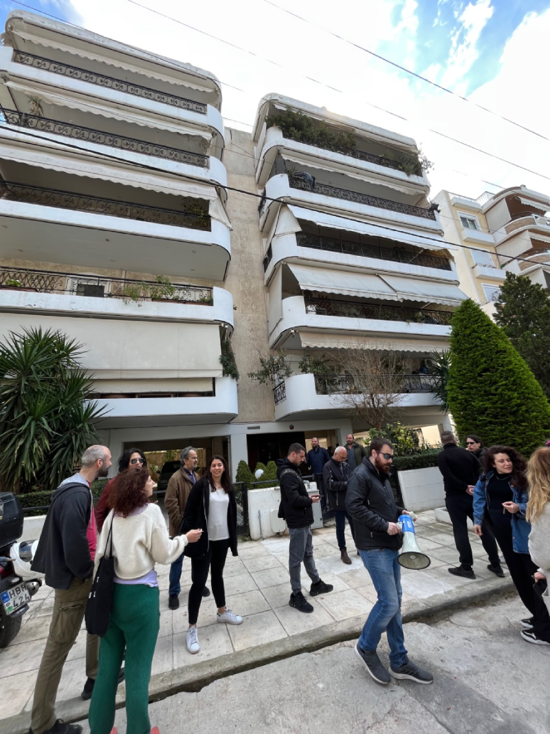 Βάρβαρη απόπειρα έξωσης οικογένειας στο Π. Φάληρο