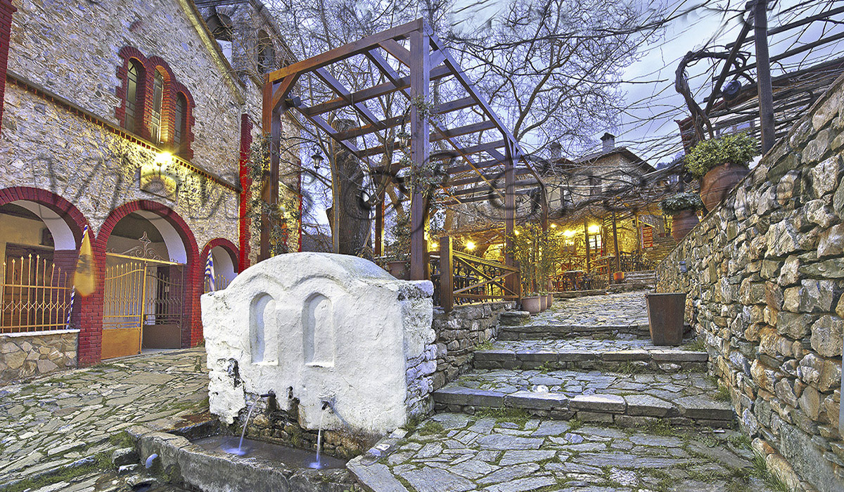 Παλαιός Παντελεήμονας, το μπαλκόνι του Ολύμπου