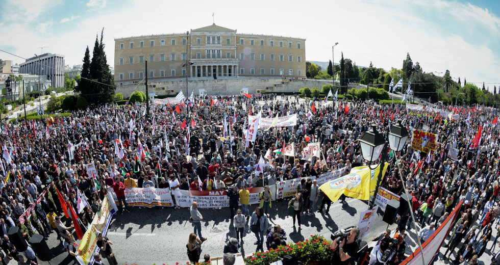Με παλμό ολοκληρώθηκαν τα συλλαλητήρια για την Πρωτομαγιά