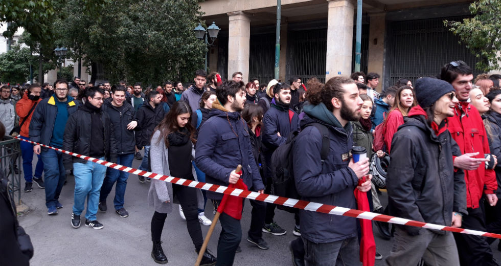 Μαζική συμμετοχή στο συλλαλητήριο κατά του νομοσχεδίου Κεραμέως